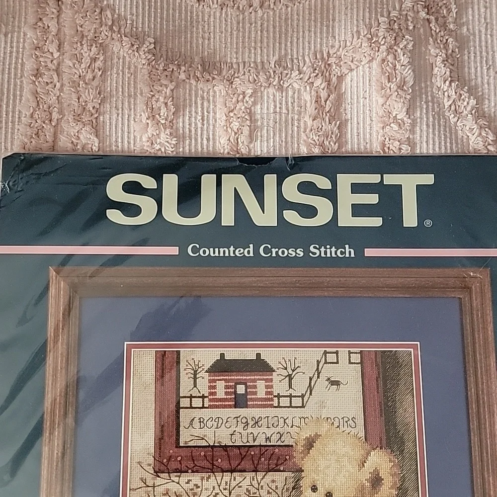 Sunset counted cross